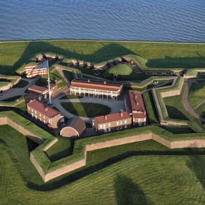 aerial-of-fort-mchenry